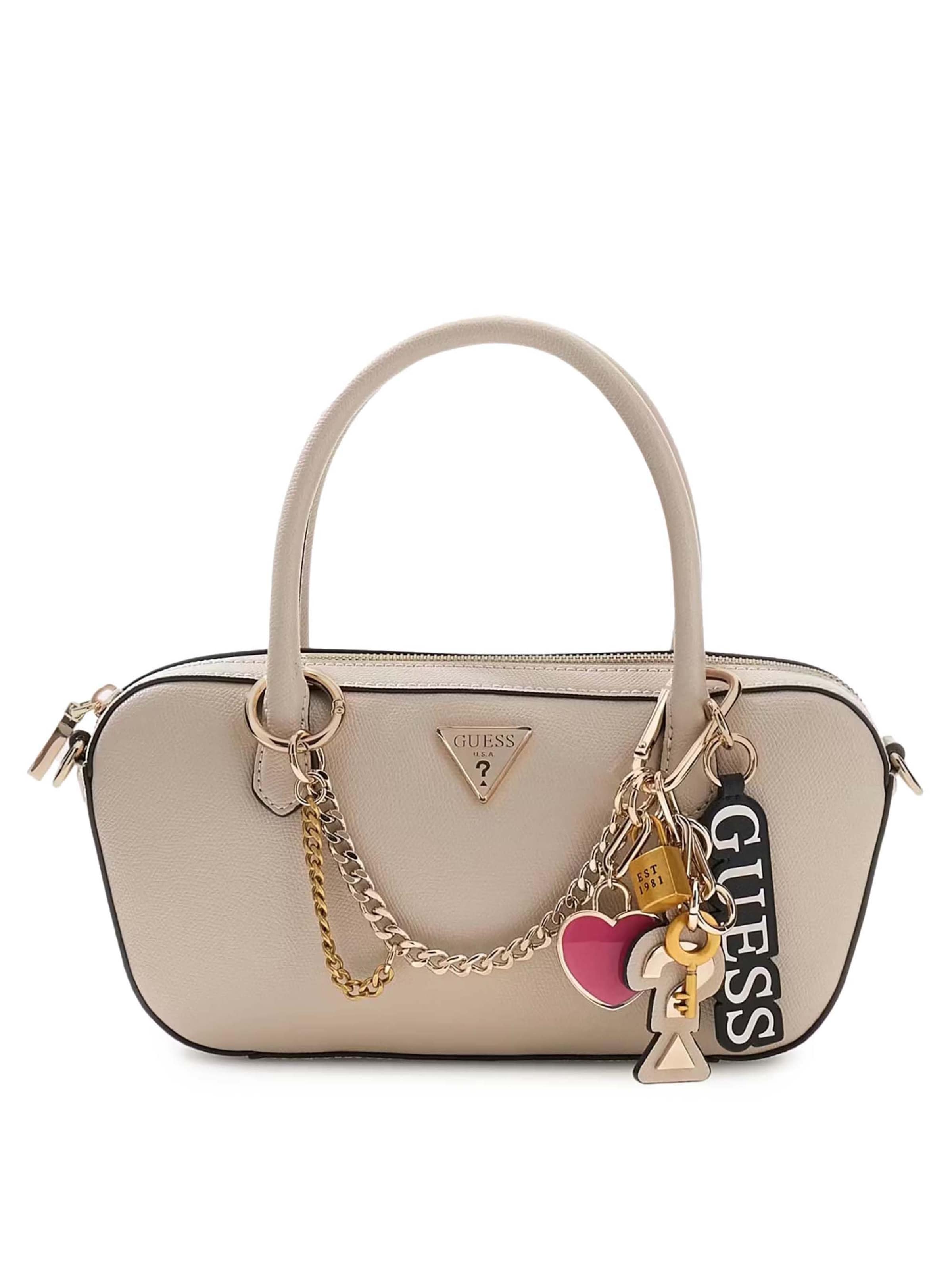 Sacs à main GUESS en marron : devant