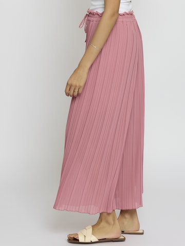 Lilavie Wide leg Broek 'Kimm' in Roze