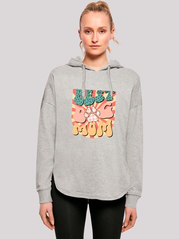 Sweat-shirt 'Pet Lover' F4NT4STIC en gris : devant