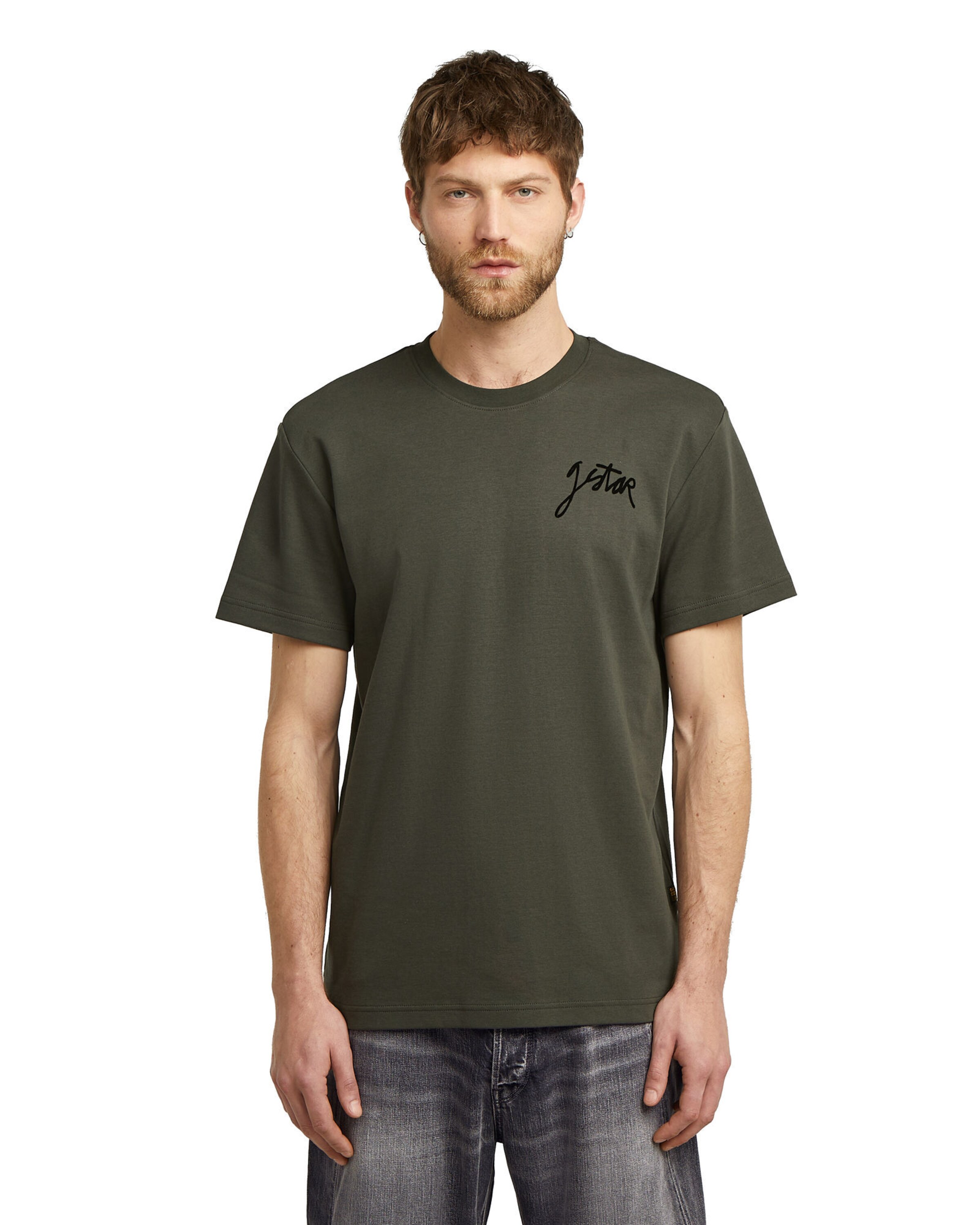 G-STAR T-Shirt in Grau: Vorderseite