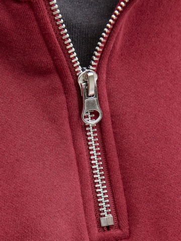 JACK & JONES Sweatshirt in Rot