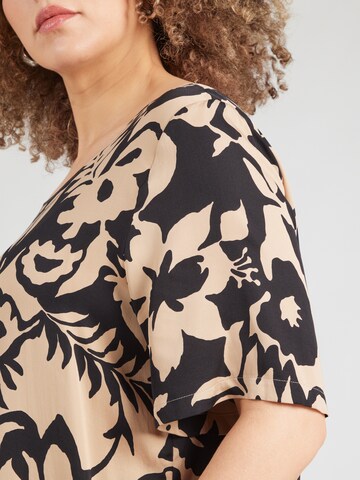 Persona by Marina Rinaldi Блузка 'PLACIDO' в Бежевый