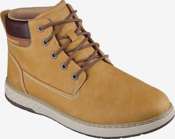 Boots stringati 'Skechers Garlan - Deno' di SKECHERS in marrone: frontale
