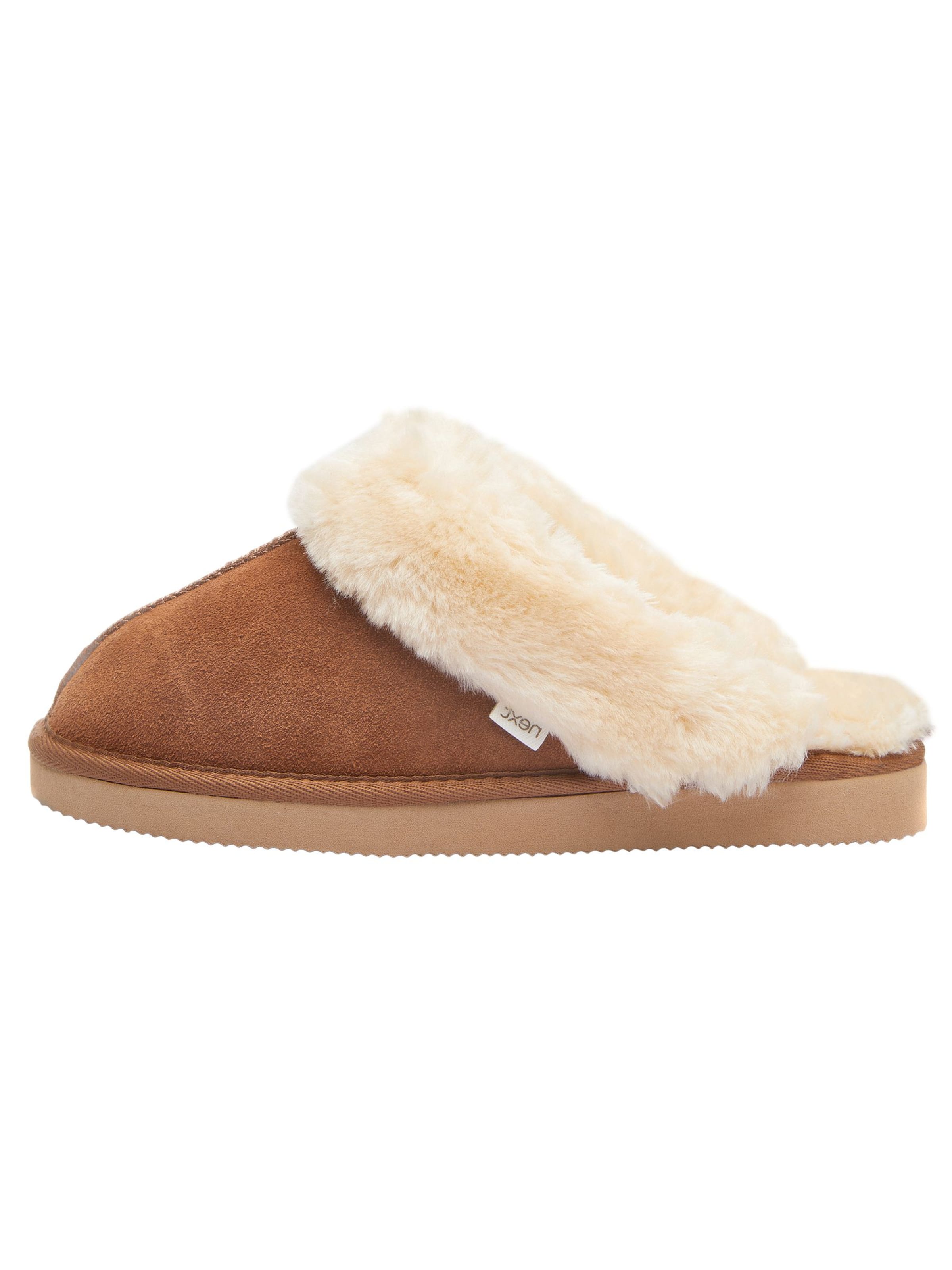 Next Slipper in Brown: front