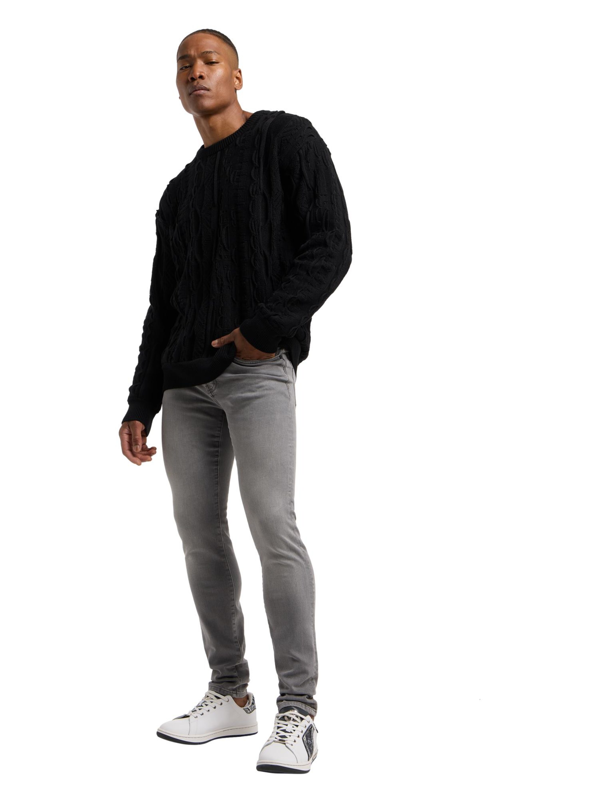 Carlo Colucci Trui 'Dima' in Zwart