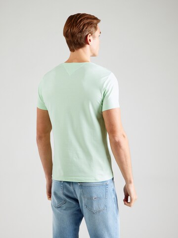 TOMMY HILFIGER - Ajuste estrecho Camiseta en verde