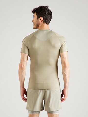 Tricou funcțional 'Techfit 3-Stripes' de la ADIDAS PERFORMANCE pe bej
