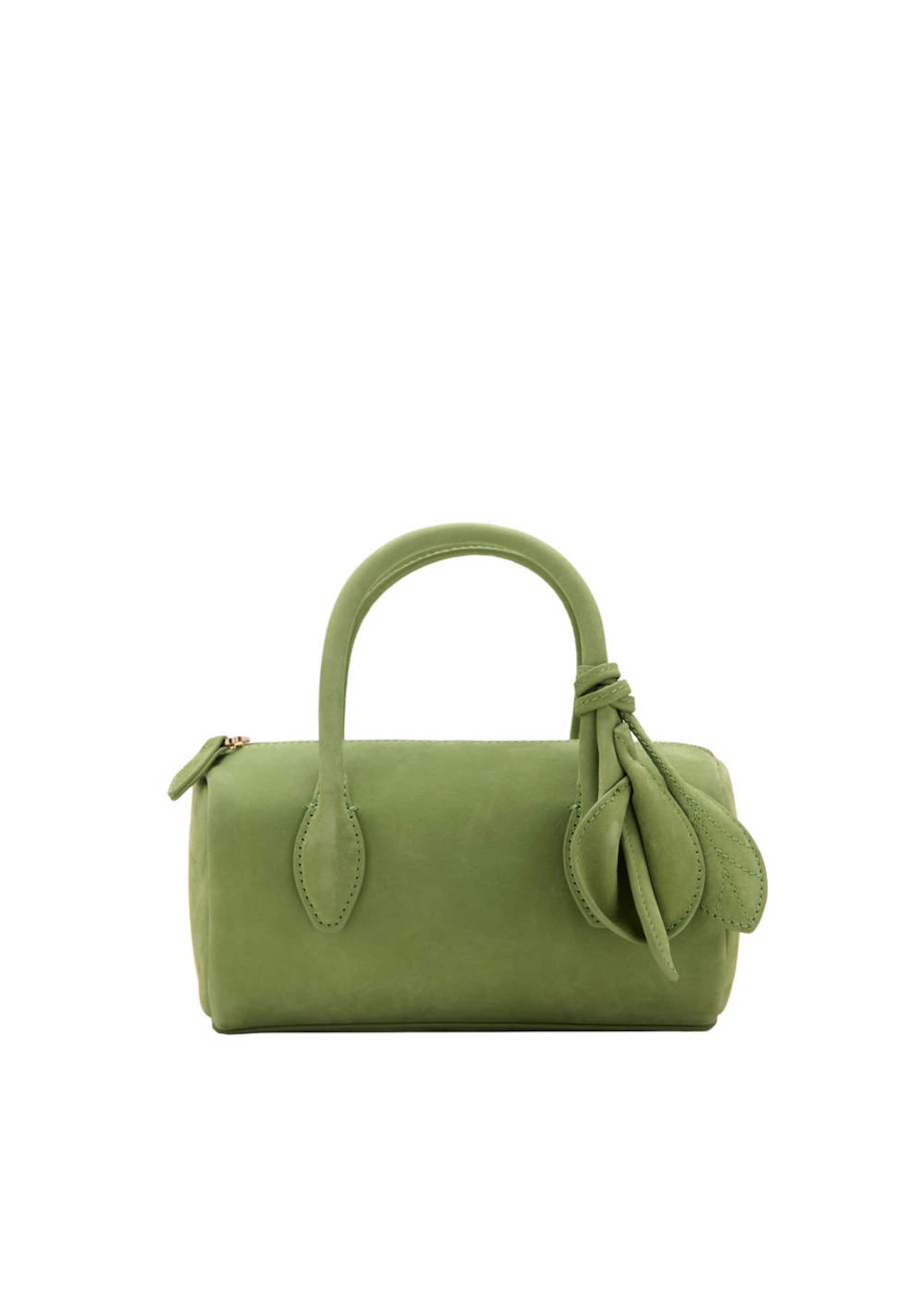 MANGO Handtasche in Grün: Vorderseite