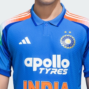 ADIDAS PERFORMANCE - Camiseta de fútbol 'Indien Cricket Odi' en azul