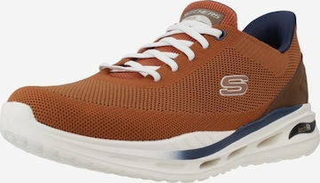 SKECHERS Sportschoen in Bruin: voorkant