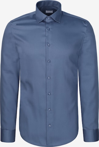 SEIDENSTICKER Button Up Shirt in Blue: front