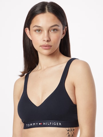 Bustier Soutien-gorge Tommy Hilfiger Underwear en bleu : devant