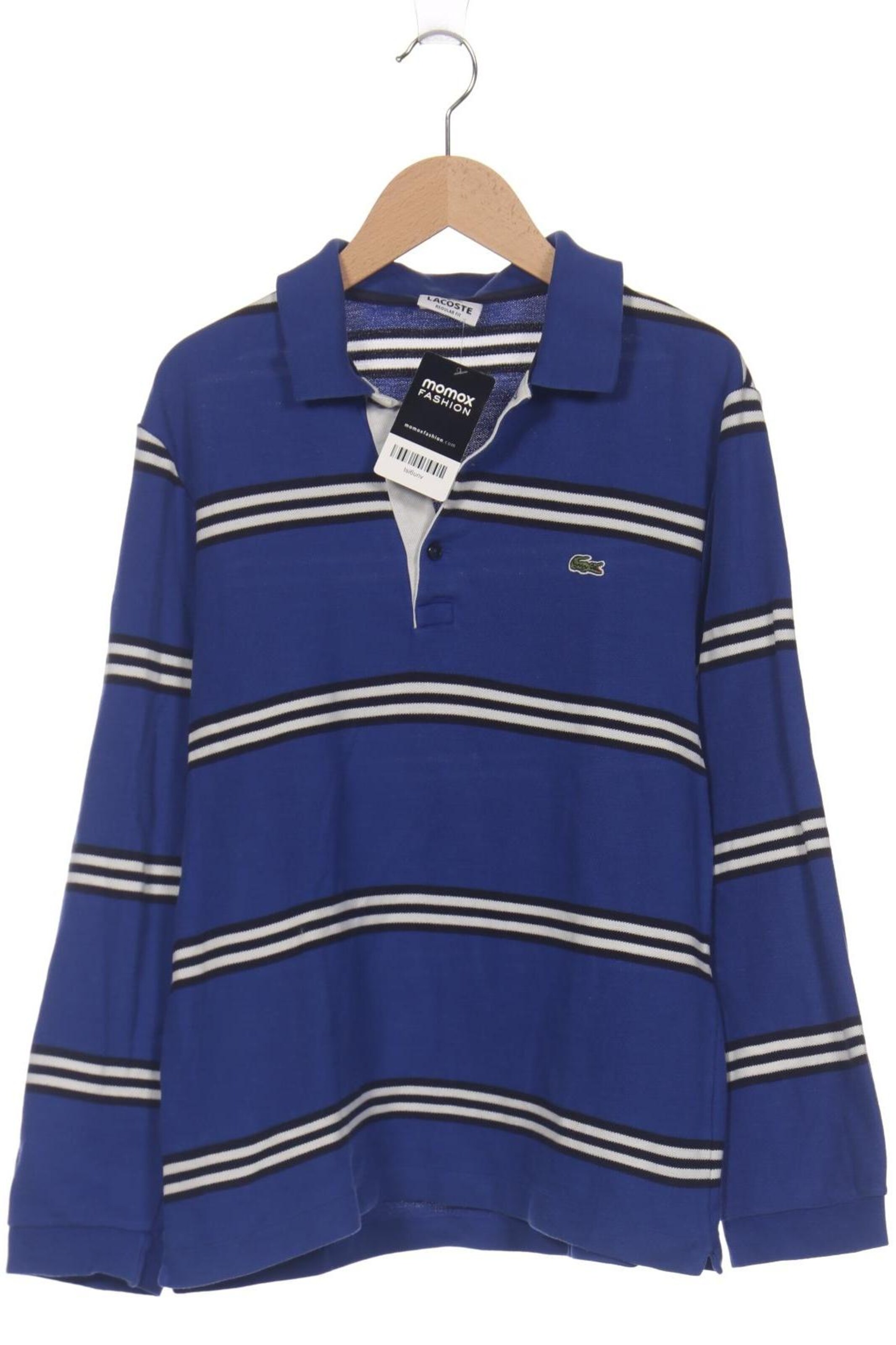 LACOSTE Poloshirt M in Blau: Vorderseite
