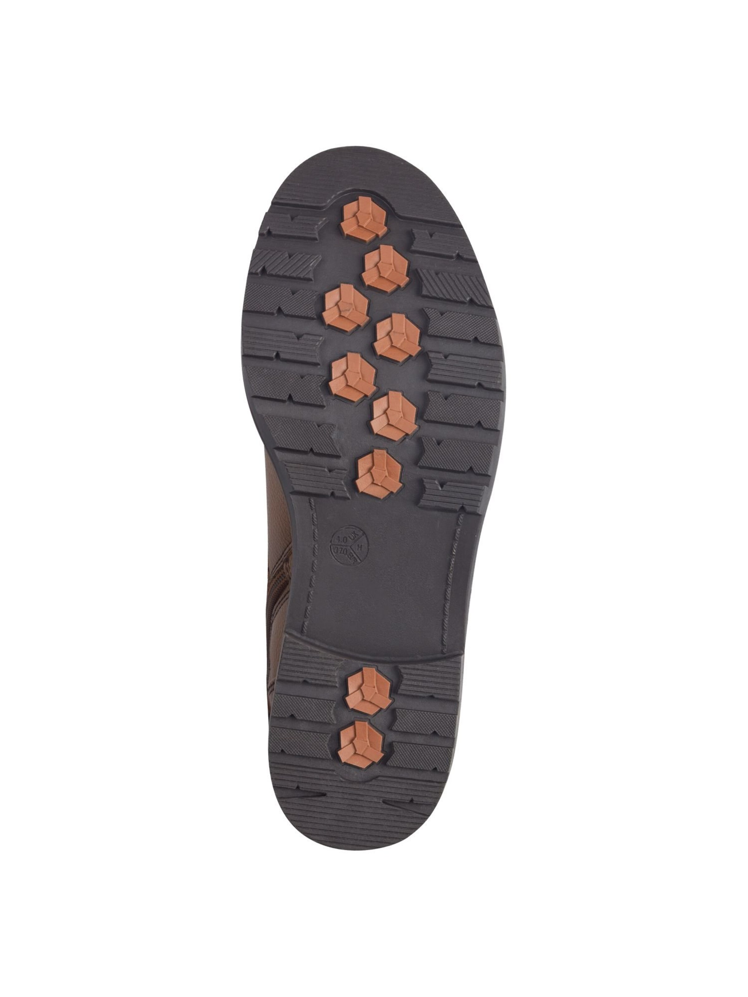 brūns JANA Sienamie zābaki