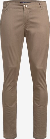 Indumentum Chino Pants in Beige: front