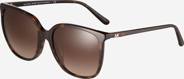 Occhiali da sole '0MK2137U' di MICHAEL Michael Kors in marrone: frontale