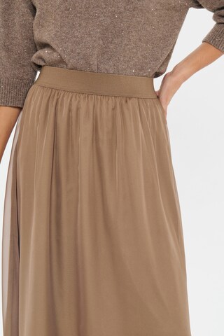 SAINT TROPEZ Nederdel 'SZCoral' i beige