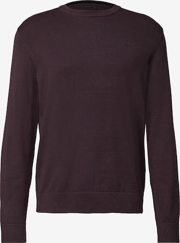 Street One MEN Pullover in Lila: Vorderseite