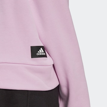 ADIDAS SPORTSWEAR Αθλητική μπλούζα φούτερ 'Future Icons Badge Of Sport' σε ροζ