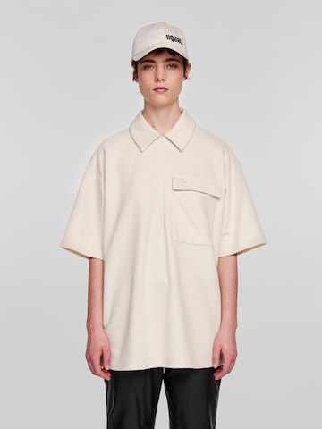 IIQUAL Shirt 'LAIT' in Beige: front