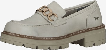 MUSTANG Classic Flats in Grey: front