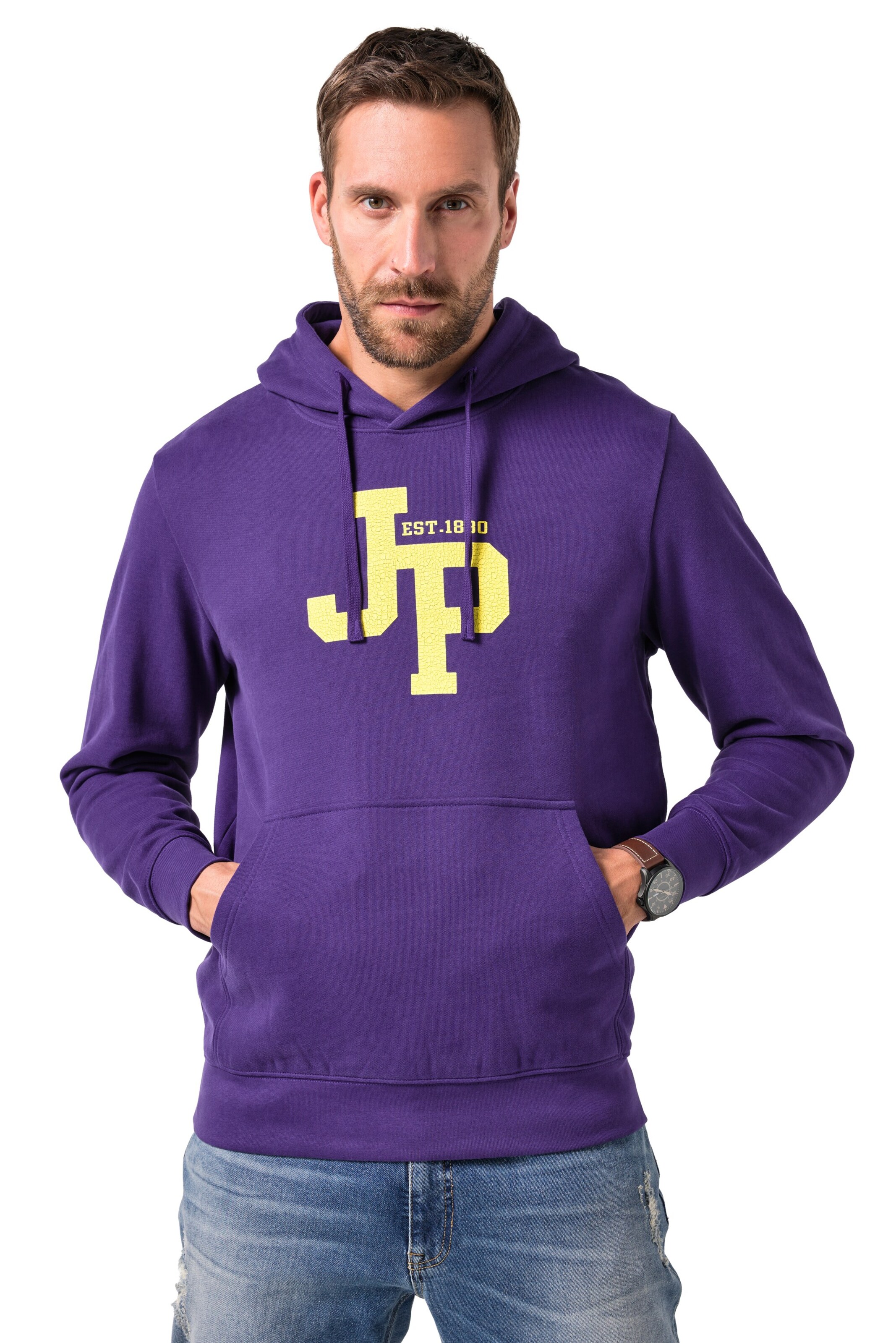 JP1880 Sweatshirt in Lila: voorkant