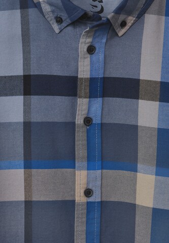 Street One MEN Regular fit Button Up Shirt in Blue