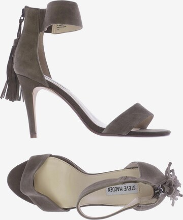 STEVE MADDEN Sandals & High-Heeled Sandals in 38 in Green: front