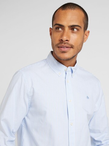 SCOTCH & SODA Regular fit Overhemd in Blauw