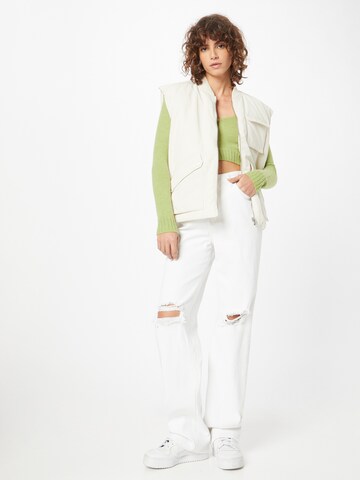 VERO MODA - Loosefit Vaquero 'Kithy' en blanco