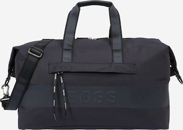 BOSS Casual Travel Bag in Blue: front
