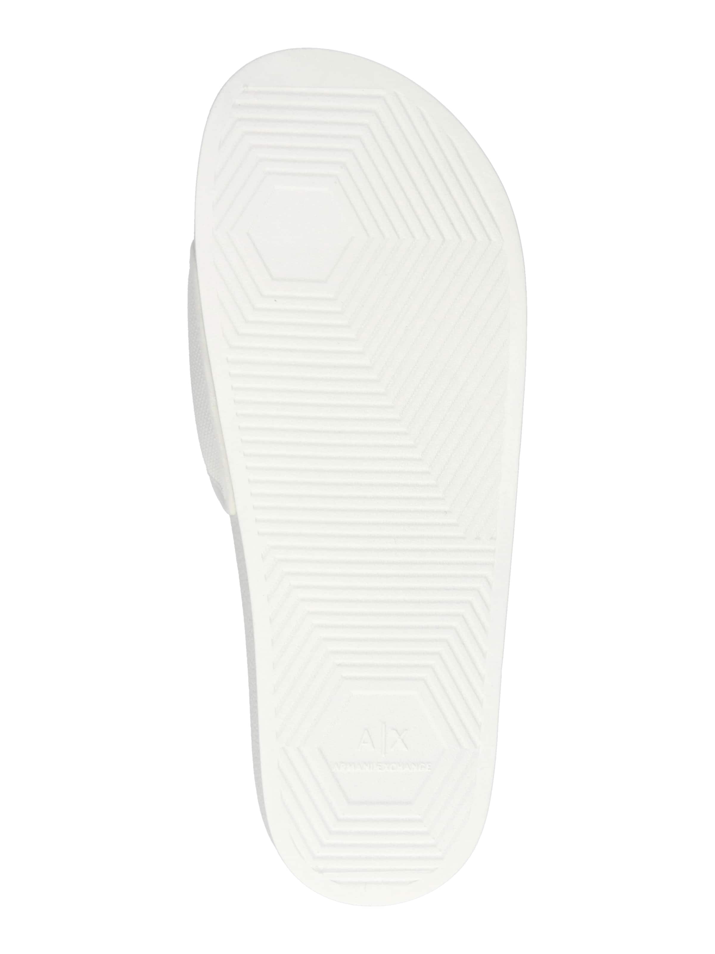 ARMANI EXCHANGE Papucs - fehér