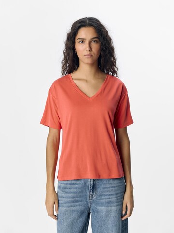 OBJECT Shirts 'OBJAnnie' i orange: forside