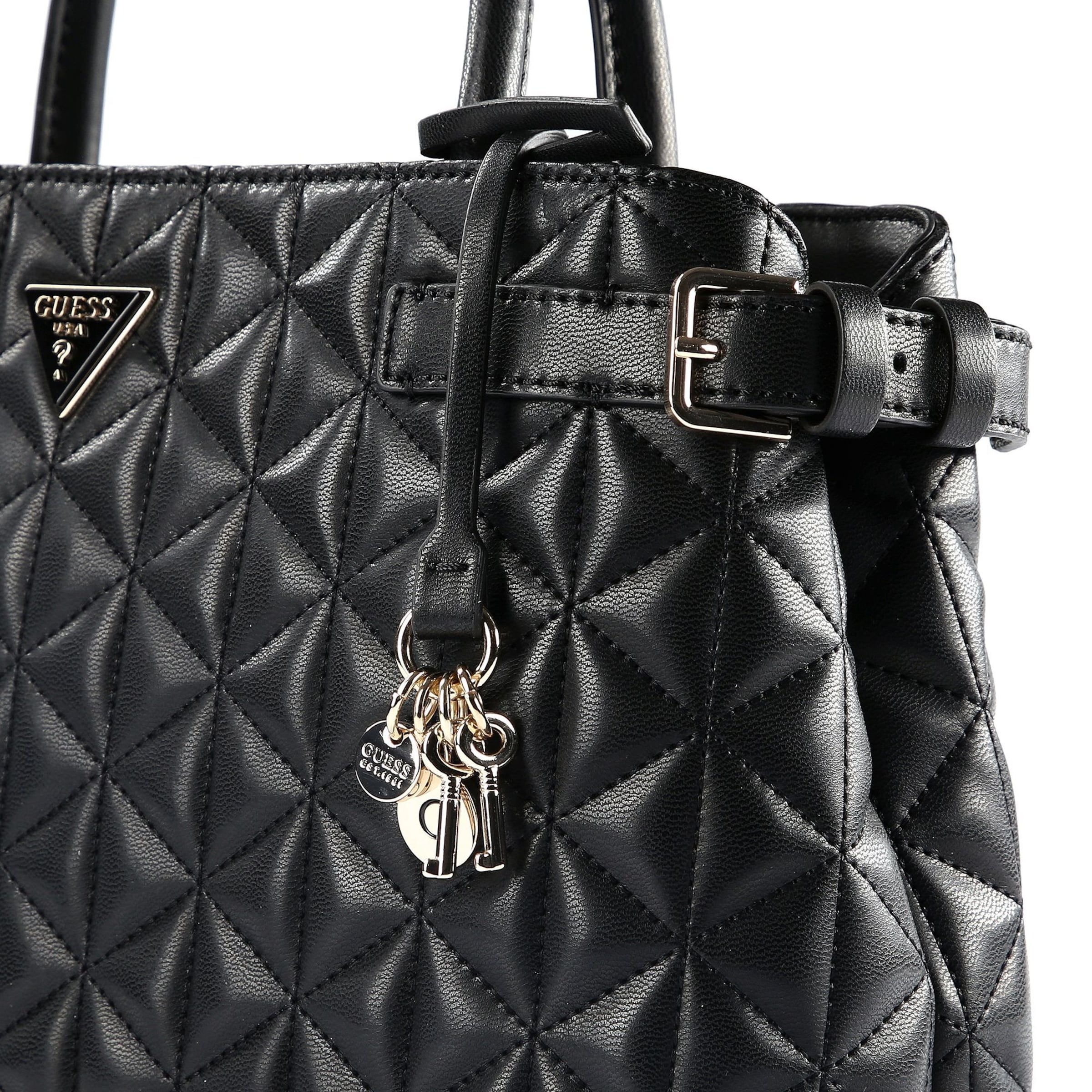 Poșete 'Paisleigh' de la GUESS pe negru