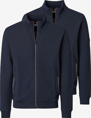 redmond Sweat jacket 'Basic' in Blue: front