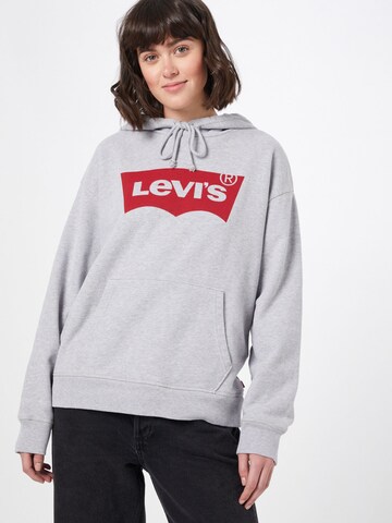 pelēks LEVI'S ® Sportisks džemperis 'Graphic Standard Hoodie': no priekšpuses
