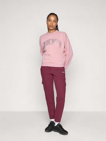 DKNY Performance Sport sweatshirt i rosa