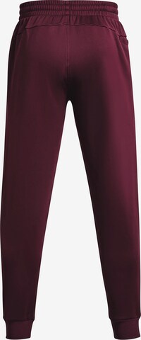 UNDER ARMOUR Tapered Workout Pants in Red