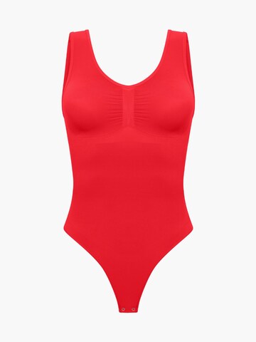 creamy Shapingbody in Rot: Vorderseite