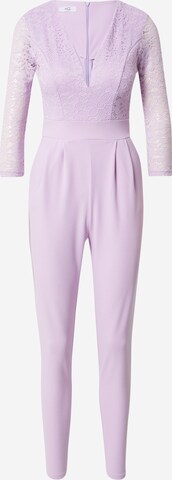 WAL G. Jumpsuit 'LEE' in Purple: front