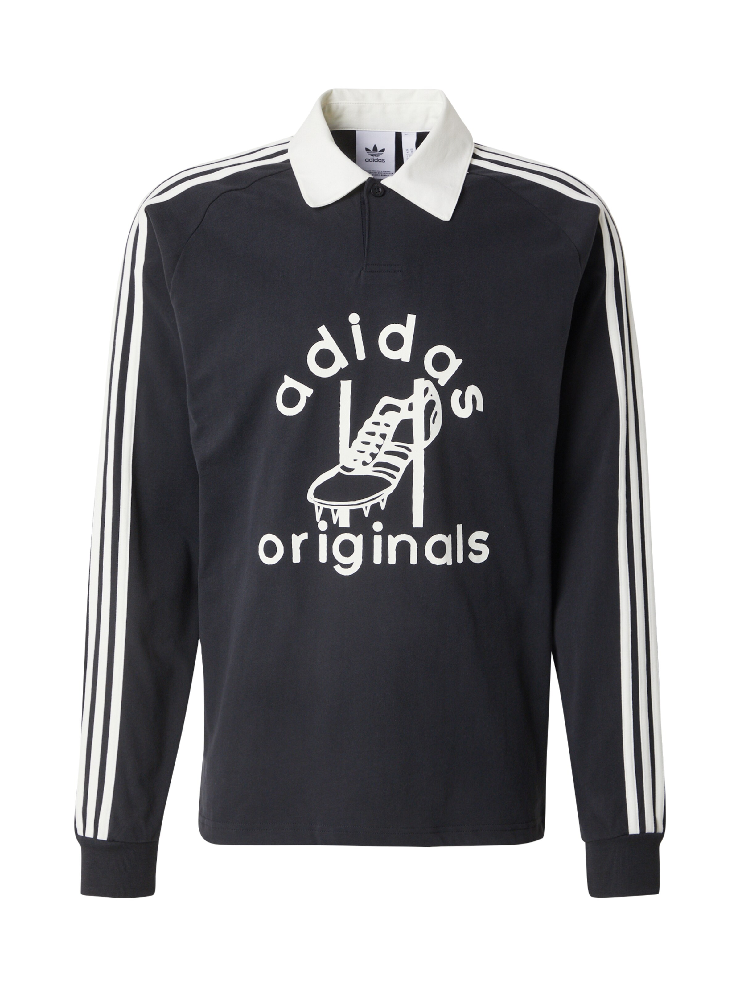 ADIDAS ORIGINALS Tričko – černá: přední strana