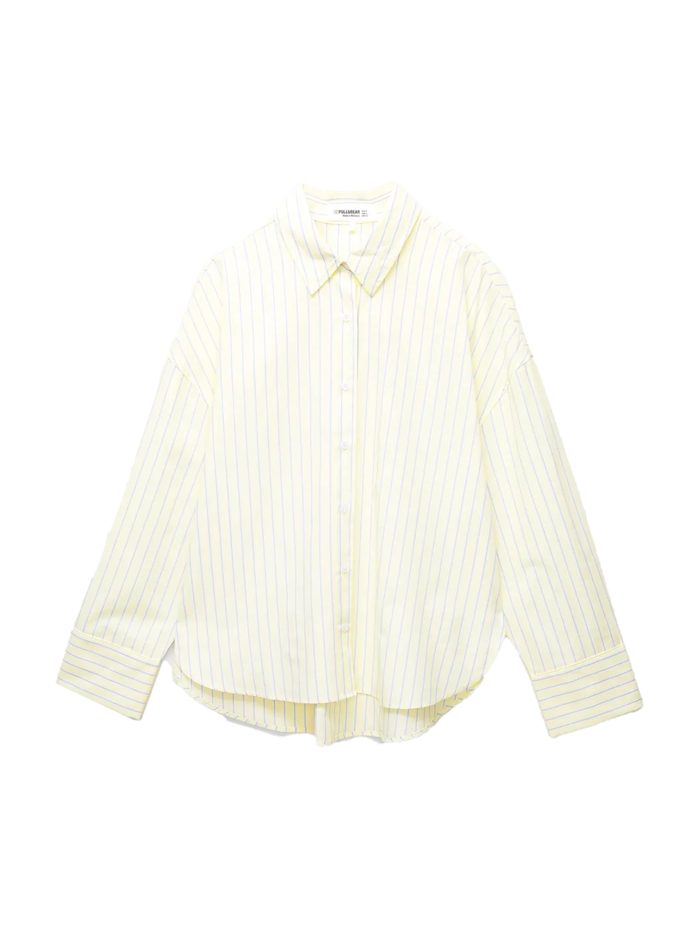 Pull&Bear Pusero värissä keltainen: etupuoli