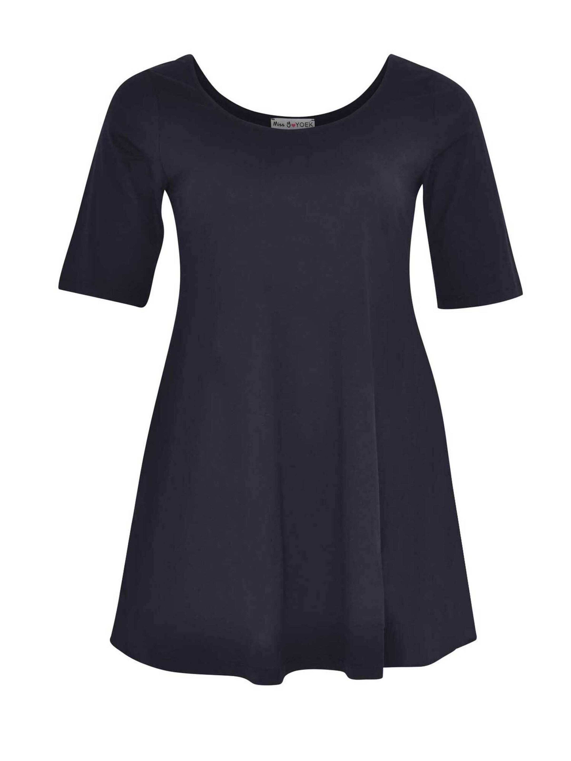 YOEK Shirt in Blauw: voorkant