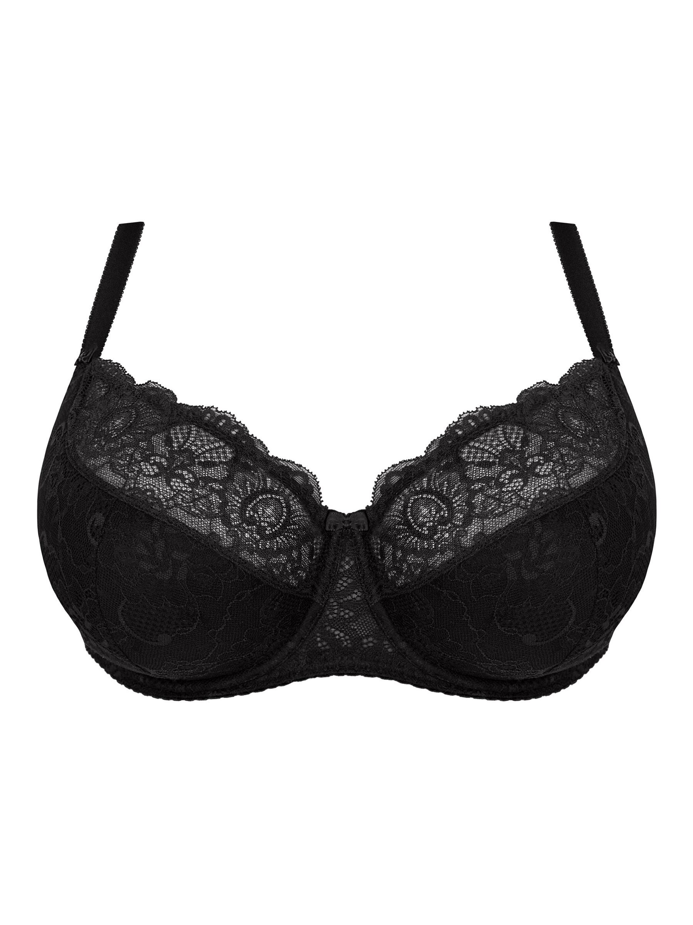 Gorsenia T-shirt Bra 'K357 Blanca' in Black: front