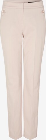 COMMA Regular Pantalon in Roze: voorkant