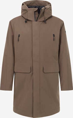 Boggi Milano Winterparka in Bruin: voorkant
