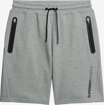 Superdry Regular Sporthose 'Gym Tech' in Grau: predná strana