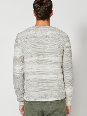 KOROSHI Sweter w kolorze szary