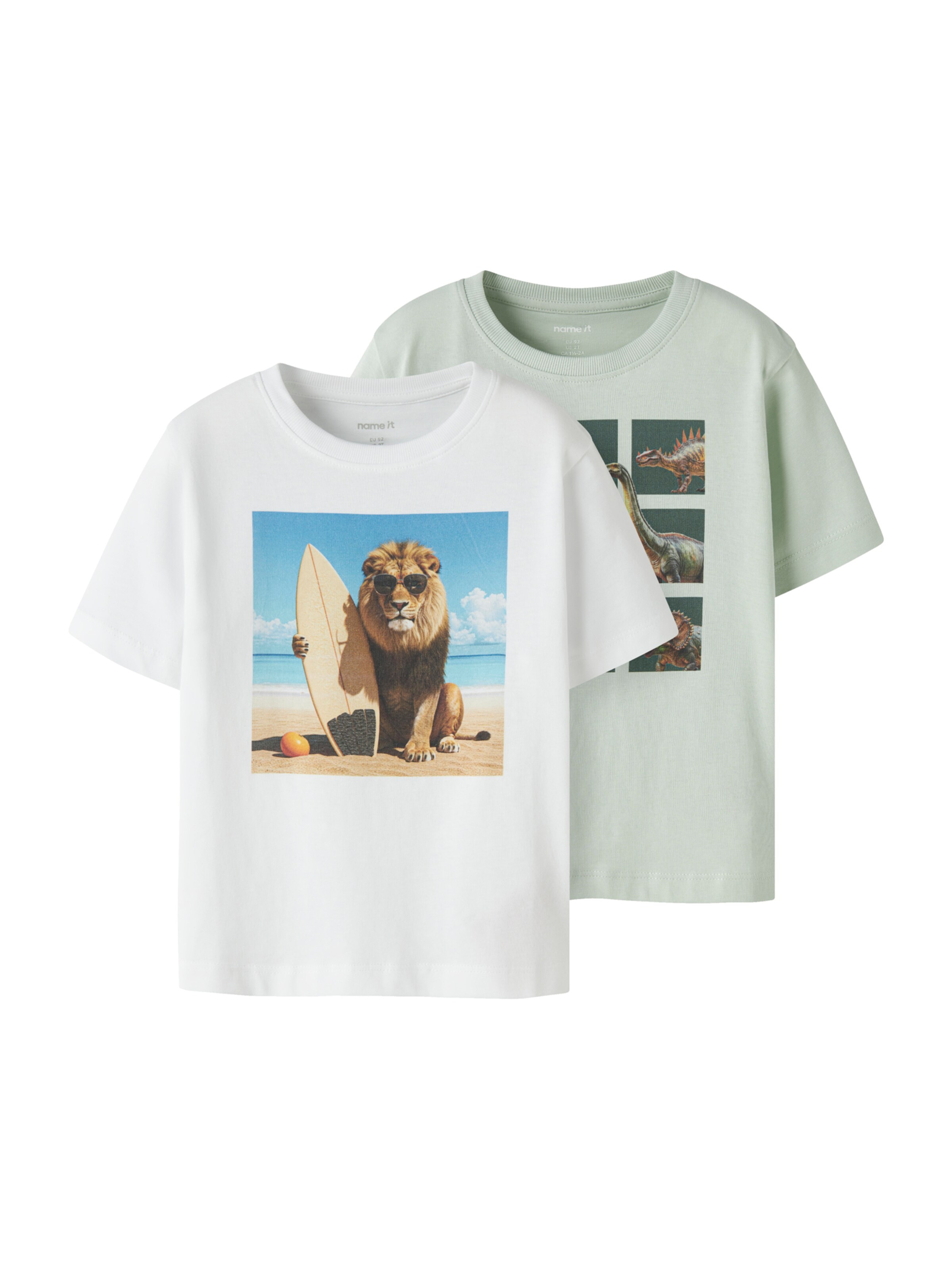 mėlyna NAME IT Marškinėliai 'NMMVOTO': priekis