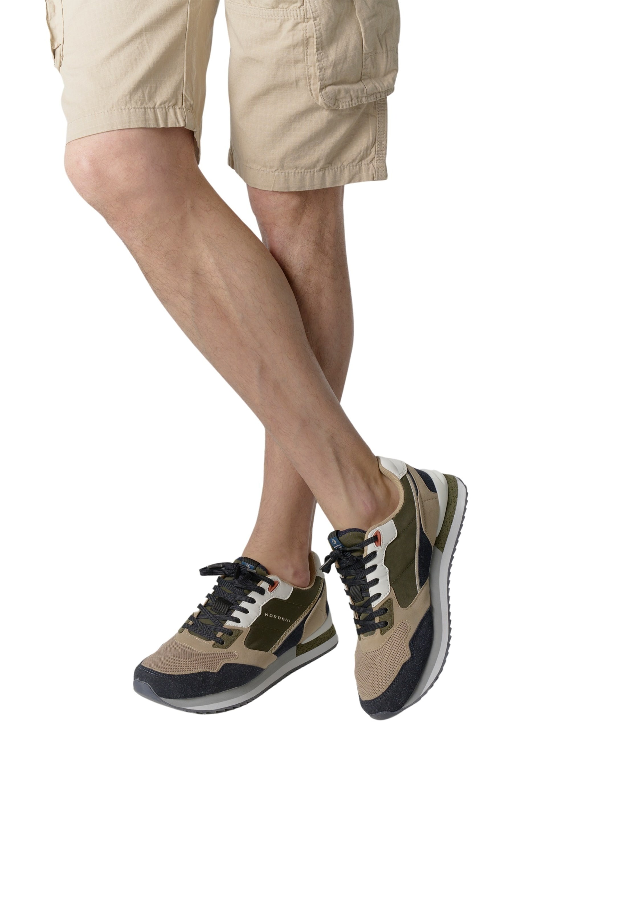 Baskets basses KOROSHI en vert